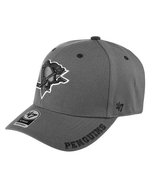 '47 Brand Бейсболка 47 BRAND H-DEFRO15WBV Pittsburgh Penguins NHL размер ONE