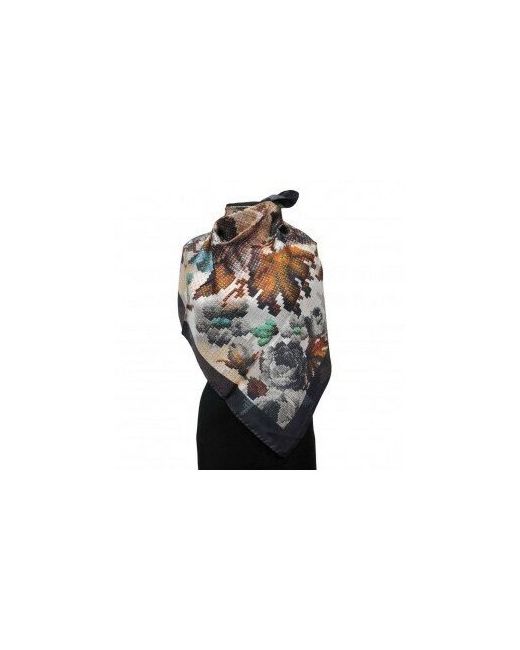 Laura Biagiotti Стильный платок в спокойных тонах с цветами 833843