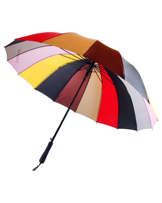 Angel Большой семейный зонт-трость 122 см осенняя радуга полуавтомат