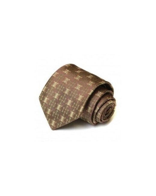 Céline Необычный галстук в коричневых тонах 57934