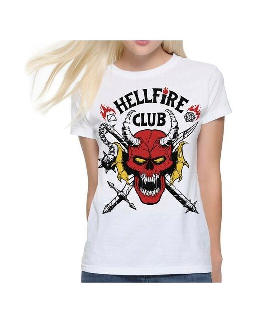 Dream Shirts Футболка Hellfire Club Stranger Things Очень странные дела S