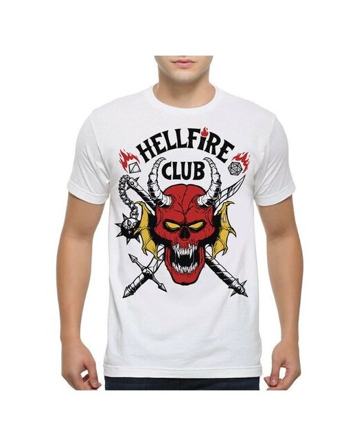 Dream Shirts Футболка Hellfire Club Stranger Things Очень странные дела XL