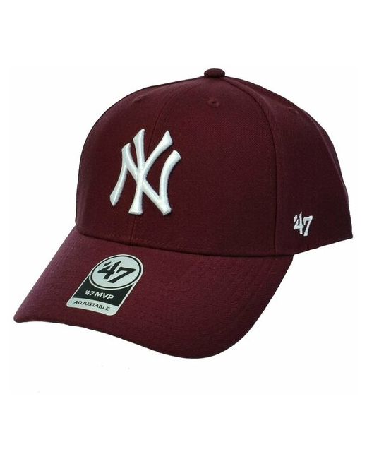 47 Brand Бейсболка классическая с изогнутым козырьком MVP SNAPBACK New York Yankees MVPSP17WBP OS