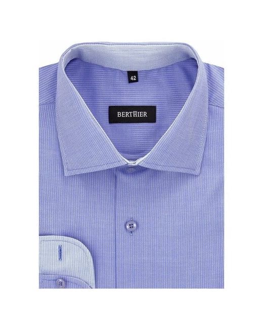 Berthier Рубашка длинный рукав UDINE-835121 Fit-M0 Полуприталенный силуэт Regular fit рост 174-184 размер ворота 42