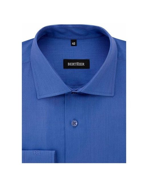 Berthier Рубашка длинный рукав PARIS-007042 Fit-M2 Полуприталенный силуэт Regular fit рост 174-184 размер ворота 43