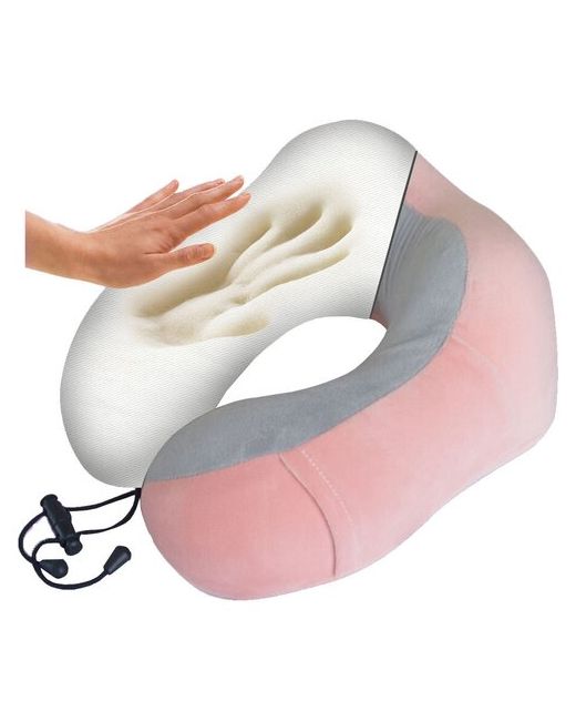 Save&Soft Ортопедическая подушка под шею для путешествий Подушка шеи автомобильная дорожная Держатель головы