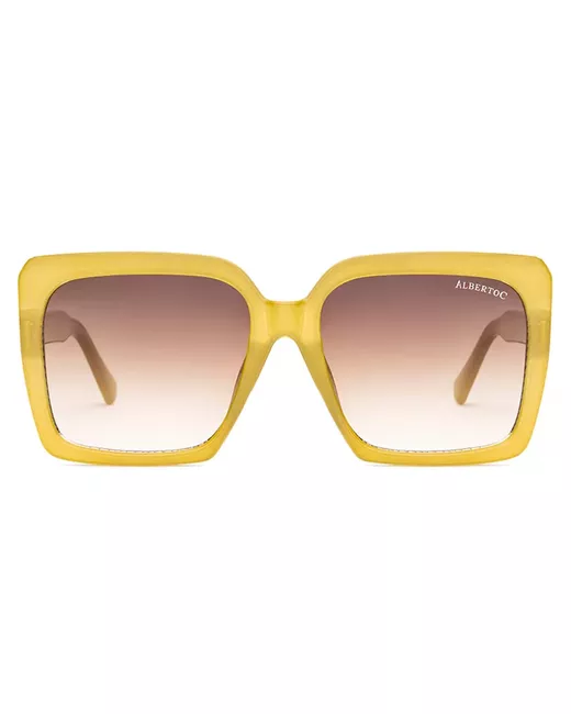 Alberto Casiano Солнцезащитные очки MALIBU GREEN BROWN