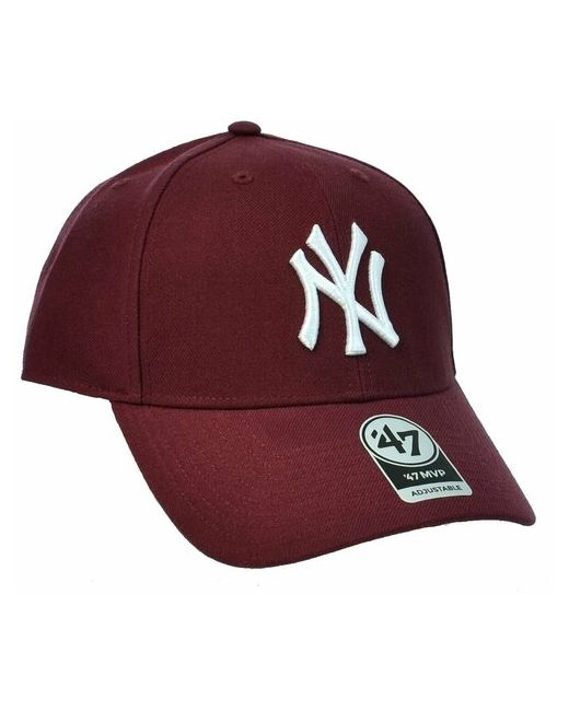 47 Brand Бейсболка классическая с изогнутым козырьком MVP SNAPBACK New York Yankees MVPSP17WBP OS