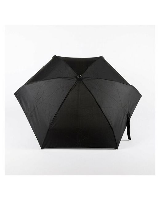 Angel Зонт полуавтоматический 20 смЗонт-мини черный зонтик защитой от ветра светоотражающей гриб