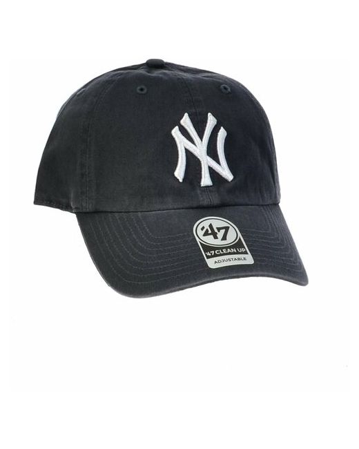 47 Brand Бейсболка классическая с изогнутым козырьком Clean Up New York Yankees RGW17GWS OS деним