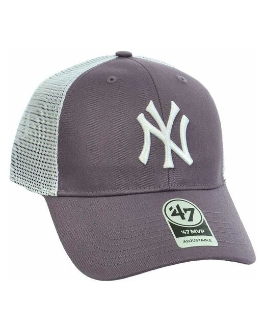 47 Brand Бейсболка летнаяя с сеткой FLAGSHIP MVP New York Yankees B-FLGSH17GWP OS фиалковый