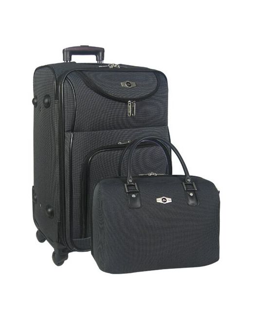 Borgo Antico Набор чемодан сумочка 6088 grey 23.5/16