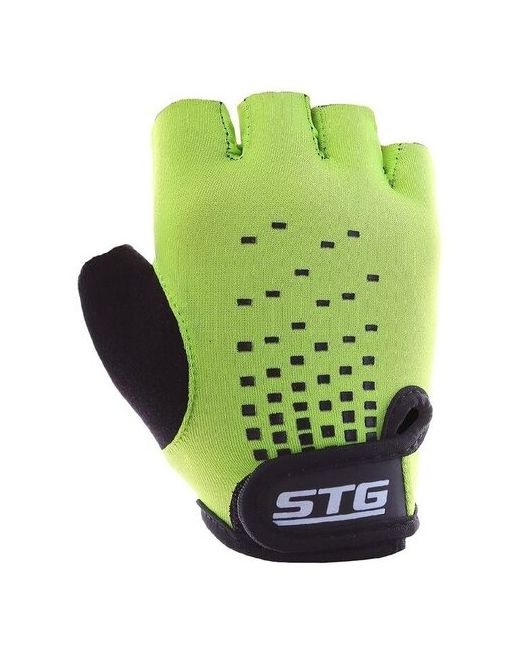 Stg Велосипедные перчатки AL-03-511 p. зелено-черные Х74367