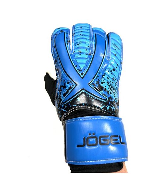 Jogel Перчатки вратарские ONE Wizard AL3 Flat голубой 9