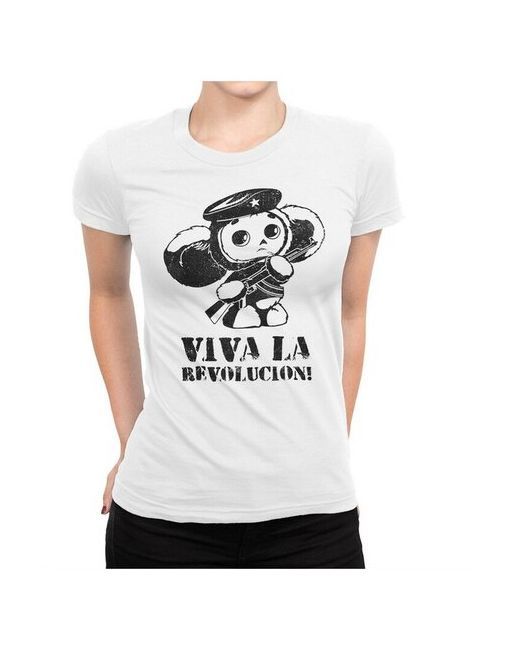 Dream Shirts Футболка DreamShirts Studio Viva La Revolucion Чебурашка L