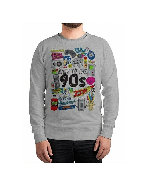 Dream Shirts Свитшот DreamShirts с принтом Назад в Девяностые Любимые Вещи 90-ых 54