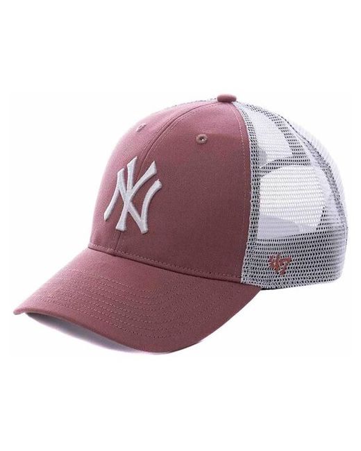 47 Brand Бейсболка летнаяя с сеткой FLAGSHIP MVP New York Yankees B-FLGSH17GWP OS лиловый