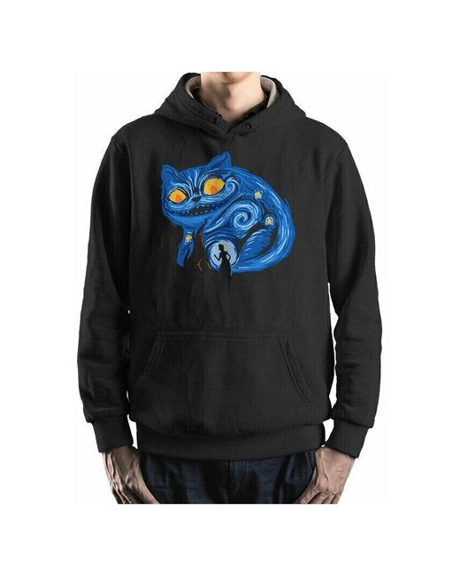 Dream Shirts Худи DreamShirts с принтом Чеширский кот Ван Гог 46