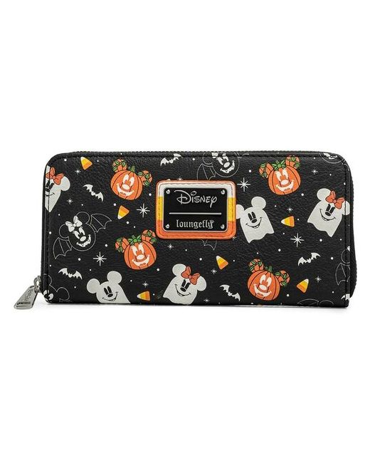 Disney Кошелек Loungefly Spooky Mice Candy Corn Zip Around Wallet WDWA1754