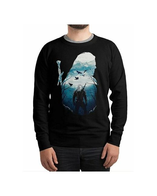 Dream Shirts Свитшот DreamShirts с принтом Ведьмак Геральт The Witcher 44