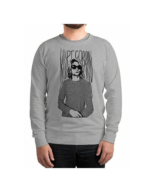 Dream Shirts Свитшот DreamShirts с принтом Курт Кобейн Нирвана 50