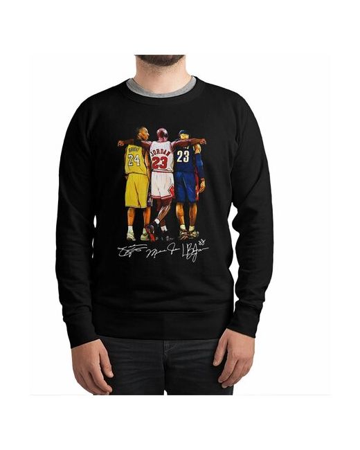 Dream Shirts Свитшот DreamShirts с принтом Легенды Баскетбола 48