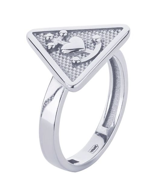Mie Серебряное кольцо в форме треугольника