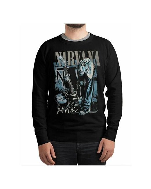Dream Shirts Свитшот DreamShirts с принтом Нирвана Курт Кобейн Nirvana 44