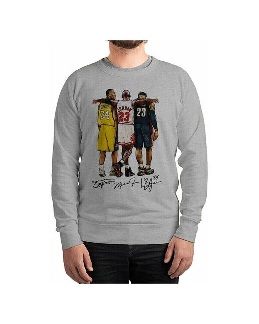 Dream Shirts Свитшот DreamShirts с принтом Баскетбольные легенды 46