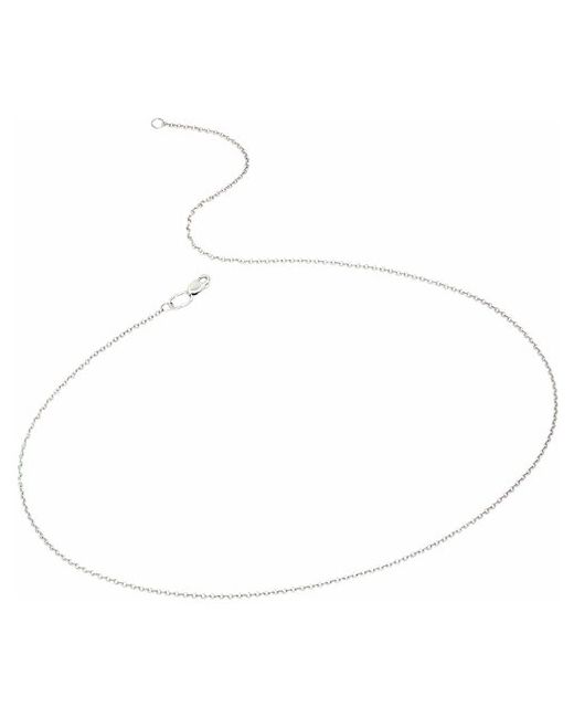 Uvilers Серебряная цепочка на шею якорное плетение серебро 925 пробы полновесная цепь и ширина 1 мм