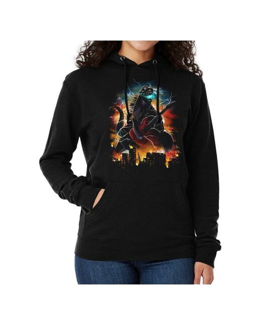 Dream Shirts Толстовка Худи Рок Годзилла Godzilla 52 Размер