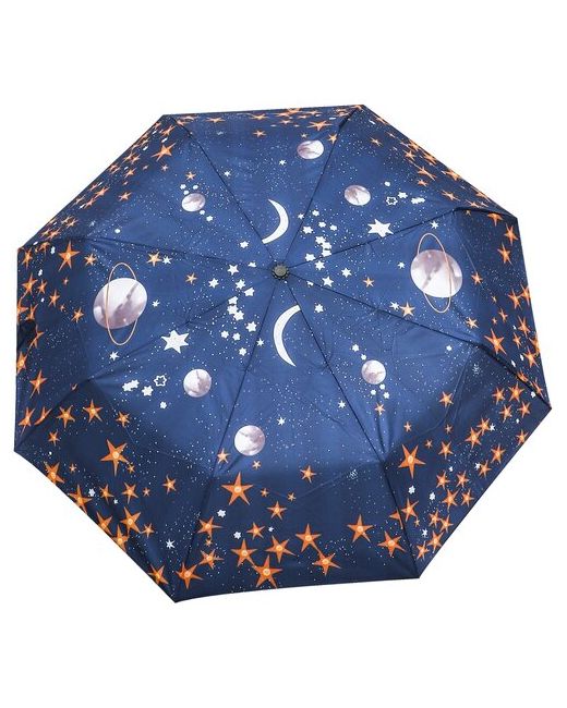 ЭВРИКА подарки и удивительные вещи Зонт Складной Космос зонт автомат 8 спиц диаметр купола 100 см