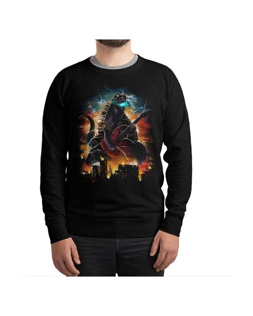 Dream Shirts Свитшот Рок Годзилла Godzilla 54 Размер