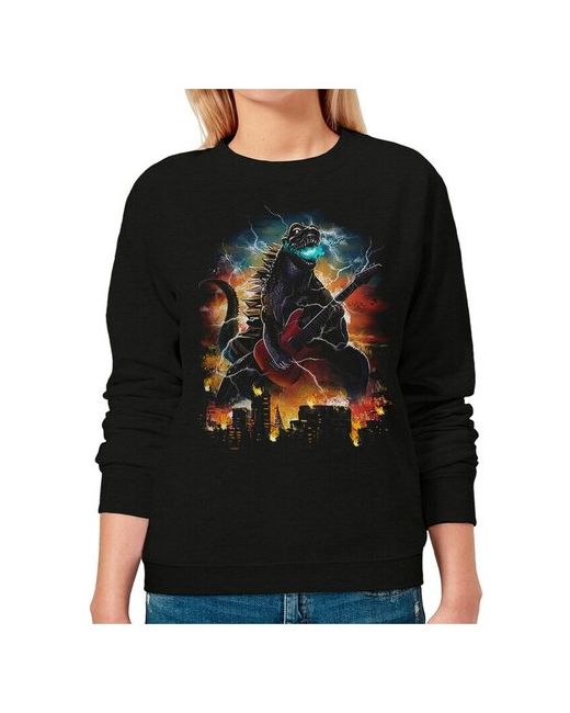 Dream Shirts Свитшот Рок Годзилла Godzilla 44 Размер