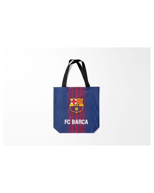 Burnettie Сумка-шоппер 40х40 см Футбол Barcelona рюкзак FC BARCA