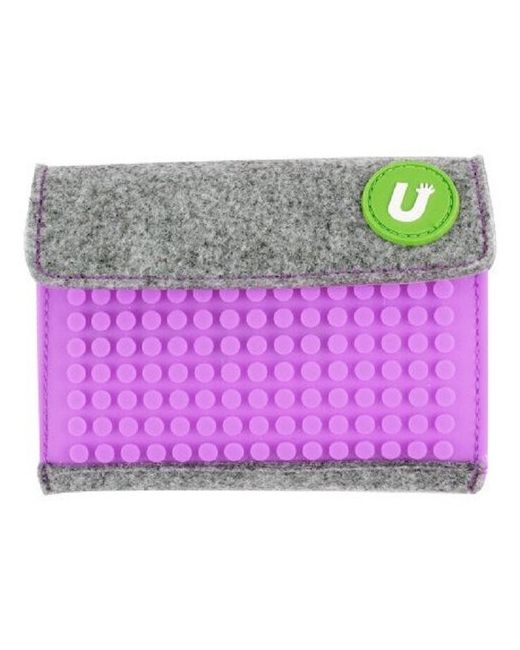 Upixel Пиксельный кошелек Pixel felt small wallet WY-B007 Фиолетовый