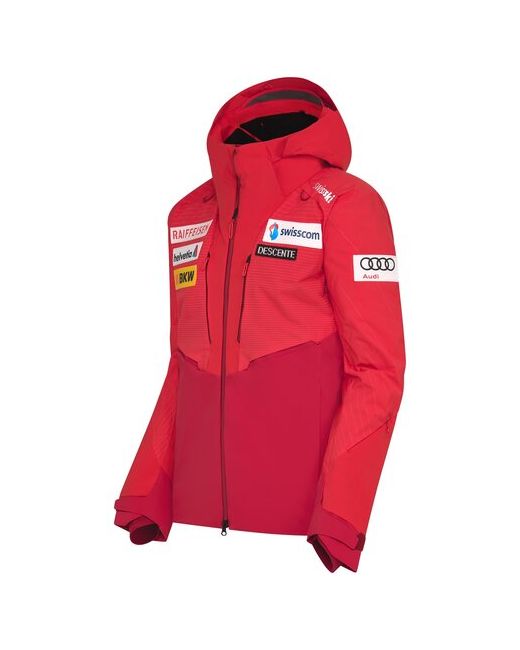 Descente Куртка Горнолыжная S.i.o Insulated Jacket Swiss National Team Replica Electric Red Eur50