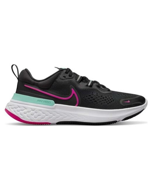 Nike Беговые кроссовки React Miler 2 W Black/Pink US95
