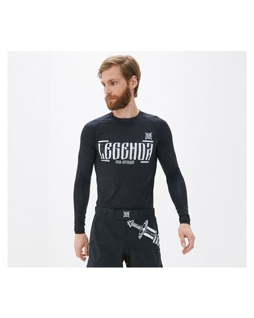 Legenda Рашгард Меч черная футболка спортивная для ежедневных тренировок