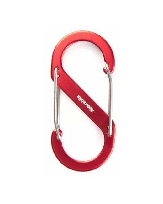 Naturehike Карабин 2022 S Type Aluminum Alloy Hook S-4Pcs Red