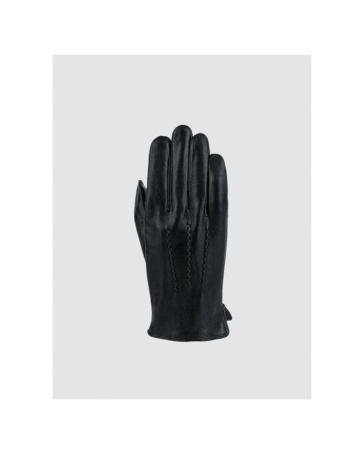 Elma Перчатки кожаные 007NC черные на флисовой подкладке размер 10