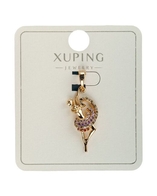 Xuping Jewelry Подвеска на шею кулон цепочку Танцовщица бижутерия Xuping