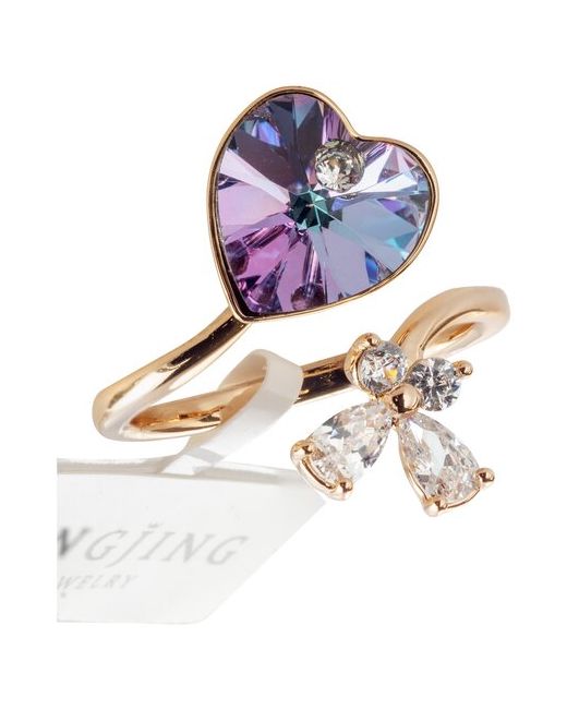 Xuping Jewelry кольцо разомкнутое c Advanced Crystal