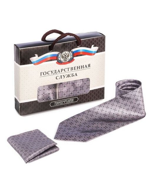 GorodOk Подарочный набор галстук и платок Государственная служба