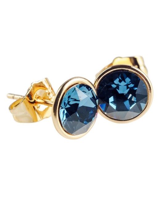 Xuping Jewelry Серьги гвоздики с кристаллами Advanced Crystal бижутерия Xuping