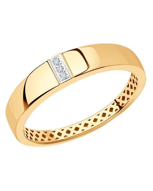 Diamant Кольцо из золота с бриллиантами 51-210-01535-1 размер 17.5