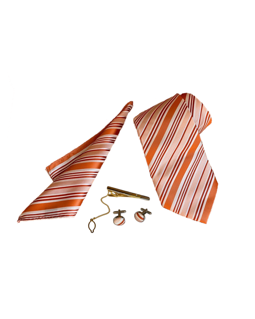 Не определен Набор галстук аксессуары зажима для галстука платок и запонки