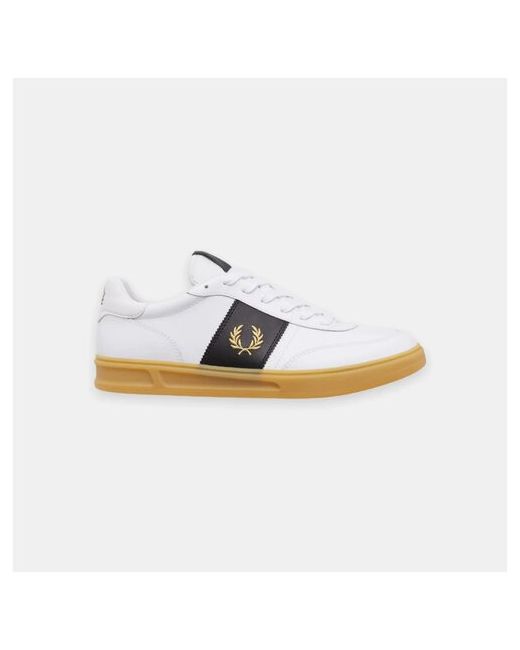 Fred Perry Кроссовки B400 White Размер 44