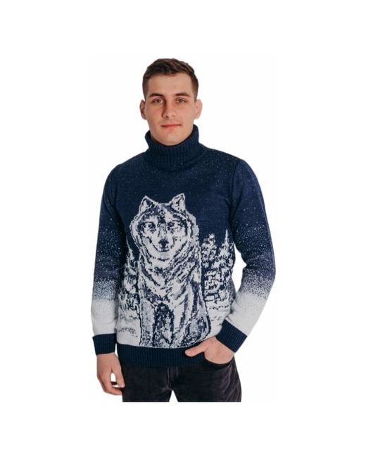 Chapken свитер с волком размер 48