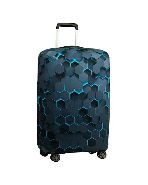 Ratel Чехол для чемодана Neoprene Art Moments Black Hexagon 5557 см